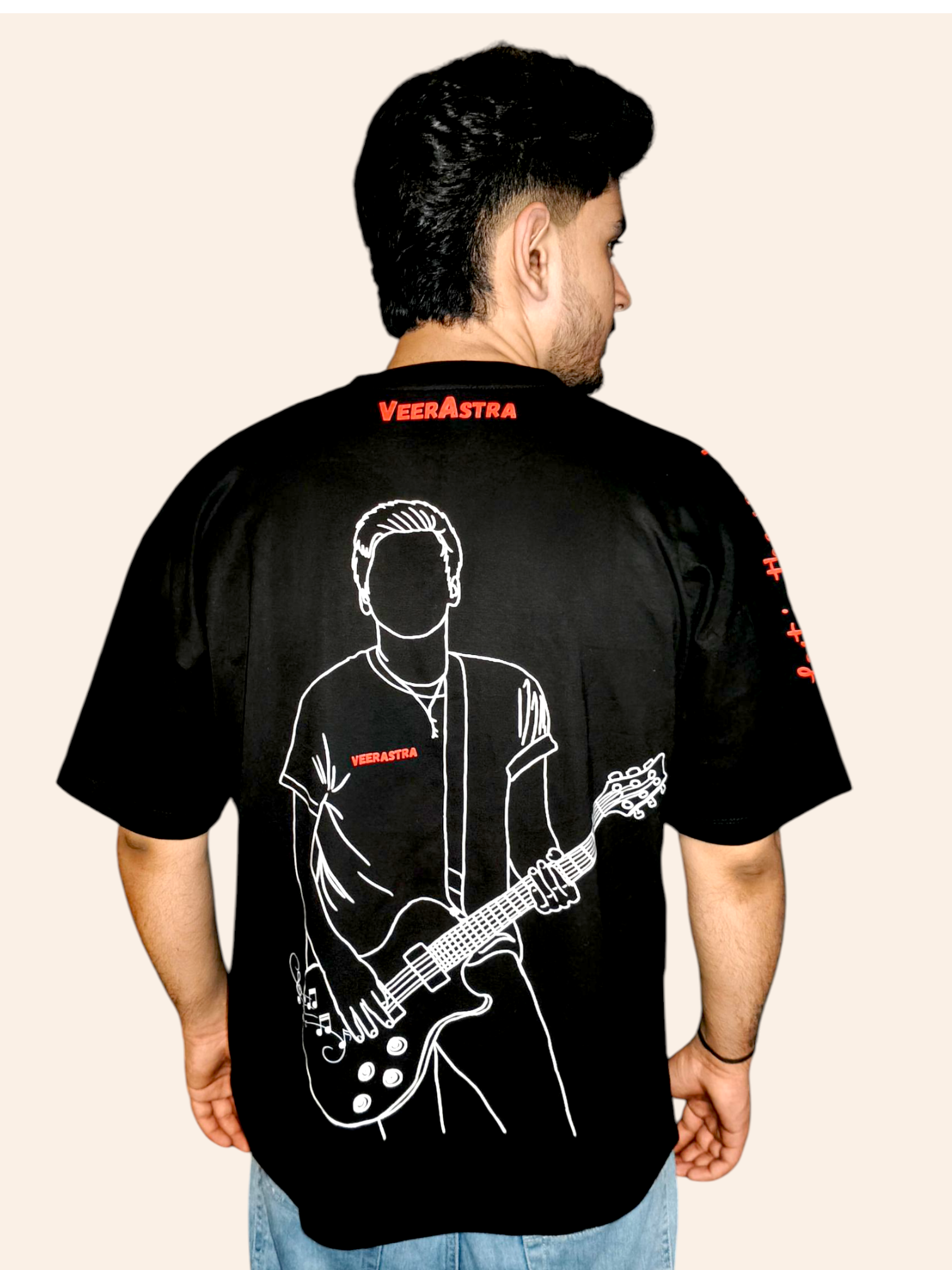 VeerAstra Heartstrings Oversized T-shirt